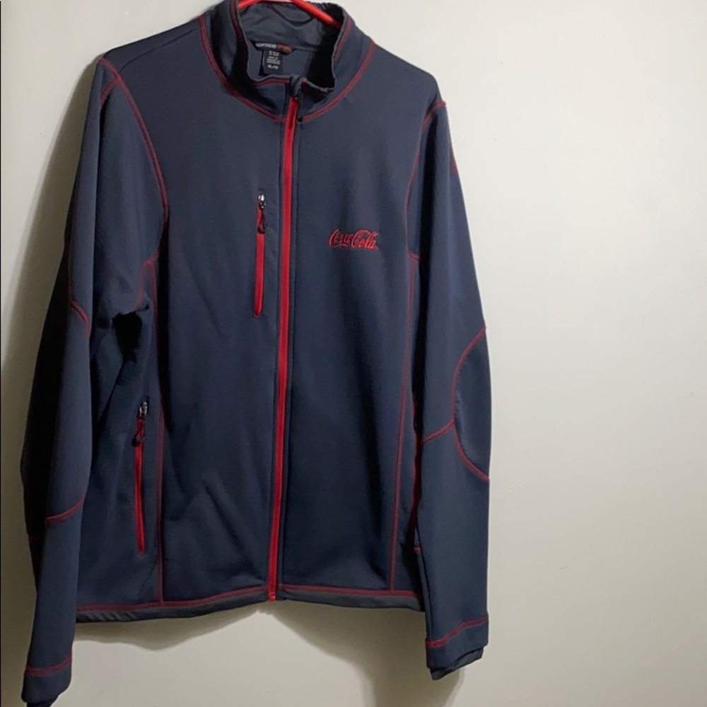 Coca-Cola zip-up light jacket